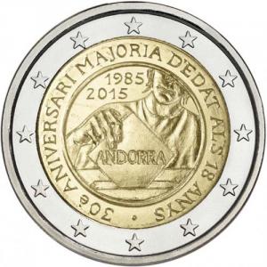 2 EURO Andorra 2015 - Stanovenie veku plnoletosti
Klicken Sie zur Detailabbildung.