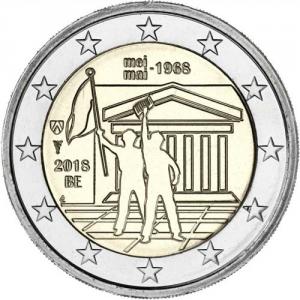 2 EURO Belgicko 2018 - Máj 1968
Klicken Sie zur Detailabbildung.