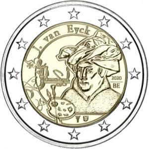 2 EURO Belgicko 2020 - Jan van Eyck
Click to view the picture detail.