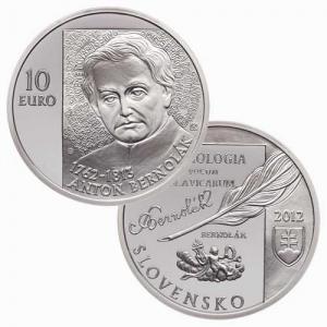 10 EURO Slovensko 2012 - Anton Bernolák
Click to view the picture detail.