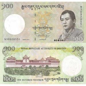 100 Ngultrum 2015 Bhután
Click to view the picture detail.