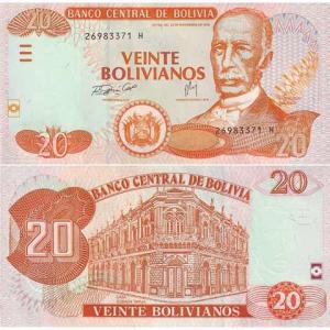20 Bolivanos 2007 Bolívia
Click to view the picture detail.