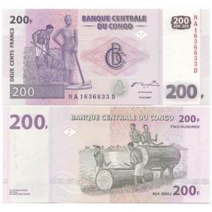 200 Francs 2007 Kongo
Klicken Sie zur Detailabbildung.