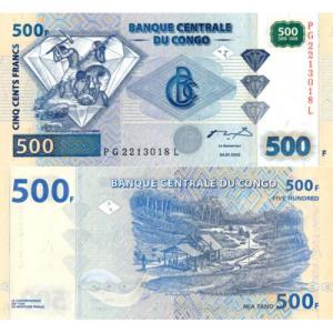 500 Francs 2002 Kongo
Click to view the picture detail.