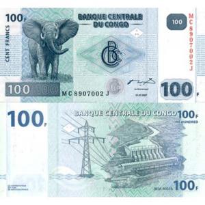 100 Francs 2007 Kongo
Klicken Sie zur Detailabbildung.