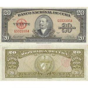 20 Pesos 1949 Kuba
Click to view the picture detail.
