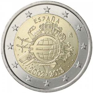 2 EURO Španielsko 2012 - 10. rokov Euro meny
Kliknutím zobrazíte detail obrázku.