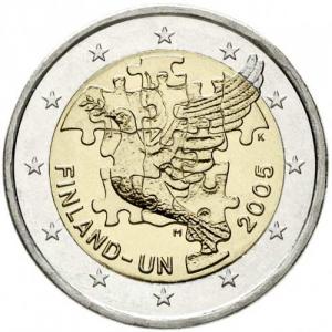 2 EURO - 60th anniversary of the establishment of the United Nations 2005
Click to view the picture detail.
