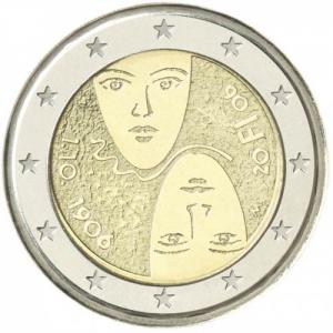 2 EURO - 100th anniversary of the universal and equal suffrage 2006
Click to view the picture detail.