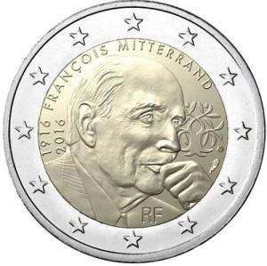 2 EURO Francúzsko 2016 - Francois Mitterrand
Klicken Sie zur Detailabbildung.