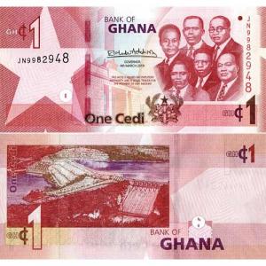 1 Cedi 2019 Ghana
Click to view the picture detail.