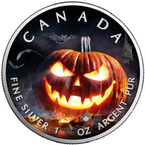 5 Dollars Kanada 2022 - Eerie Pumpkin
Click to view the picture detail.