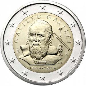 2 EURO Taliansko 2014 - Galileo Galilei
Klicken Sie zur Detailabbildung.
