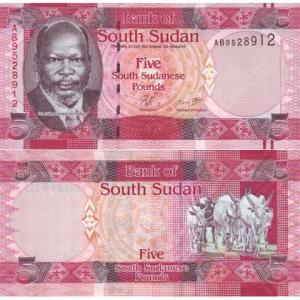 5 Pounds 2011 Južný Sudán
Klicken Sie zur Detailabbildung.