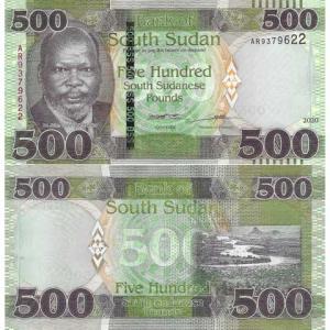 500 Pounds 2020 Južný Sudán
Klicken Sie zur Detailabbildung.