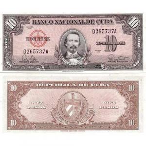 10 Pesos 1960 Kuba
Klicken Sie zur Detailabbildung.