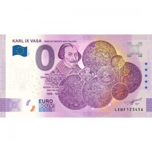 0 Euro Souvenir Fínsko 2020 - Karl IX Vasa
Klicken Sie zur Detailabbildung.