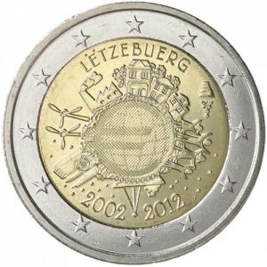 2 EURO - commemorative coin Luxembourg 2012
Click to view the picture detail.