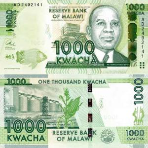1000 Kwacha 2013 Malawi
Click to view the picture detail.