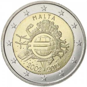 2 EURO - commemorative coin Malta 2012
Click to view the picture detail.