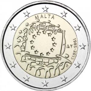 2 EURO Malta 2015 - EU vlajka
Click to view the picture detail.