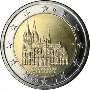 2 EURO - Nordrhein-Westfalen, Köln 2011
Klicken Sie zur Detailabbildung.