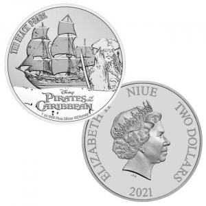 2 Dollars Niue 2021 - Black Pearl
Click to view the picture detail.