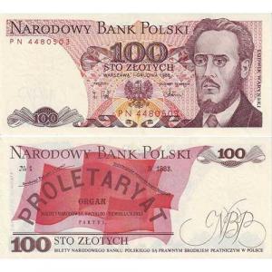 100 Zlotych 1988 Poľsko
Klicken Sie zur Detailabbildung.