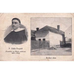 Pohľadnica P. Odilo Pospíšil 1922 - Rodný dum
Klicken Sie zur Detailabbildung.