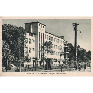 Pohľadnica Trnava - Krajinská nemocnica
Kliknutím zobrazíte detail obrázku.