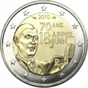 2 EURO Francúzsko 2010 - Charles de Gaulle
Klicken Sie zur Detailabbildung.