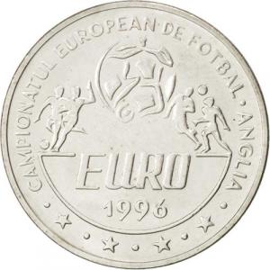 10 Lei Rumunsko 1996 - ME vo futbale
Klicken Sie zur Detailabbildung.