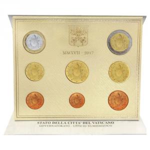 Official Euro Coin set of Vatican 2017
Click to view the picture detail.