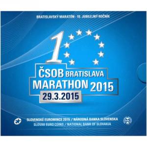 EUROCoin set Slovakia 2015 - Bratislavský maratón
Click to view the picture detail.