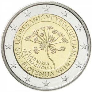 2 EURO -200th anniversary of the botanical garden in Ljubljana 2010
Click to view the picture detail.
