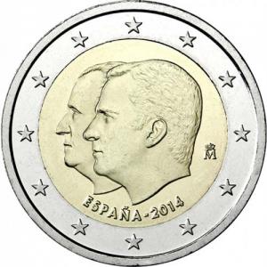 2 EURO Španielsko 2014 - Filip VI.
Click to view the picture detail.