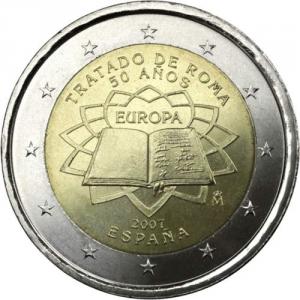 2 EURO - 50. years of The Treaty of Rome
Click to view the picture detail.